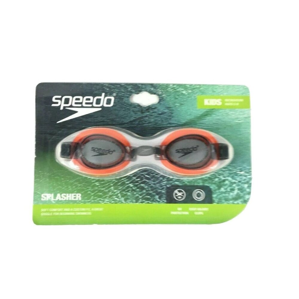 Speedo Splasher Kids Goggles UV Protection Recreation Ages 3-8